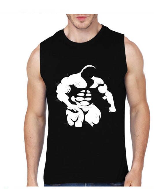 Ghost Gym Sleeveless T-Shirt Style005