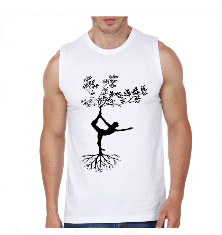 Ghost Gym Sleeveless T-Shirt Style002