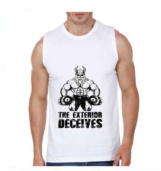 Ghost Gym Sleeveless T-Shirt Style015