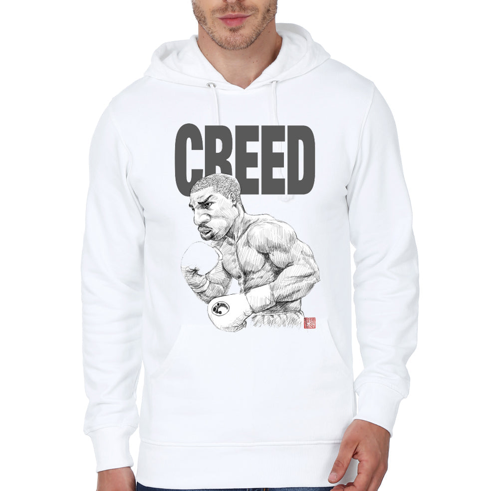 Creed White Hoodie Style001