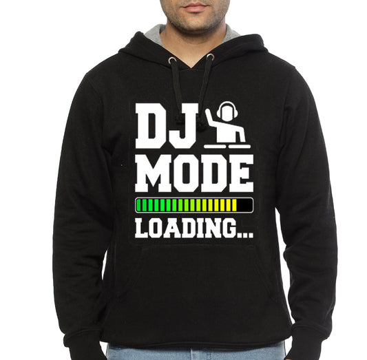 Dj Mode Loading Black Hoodie