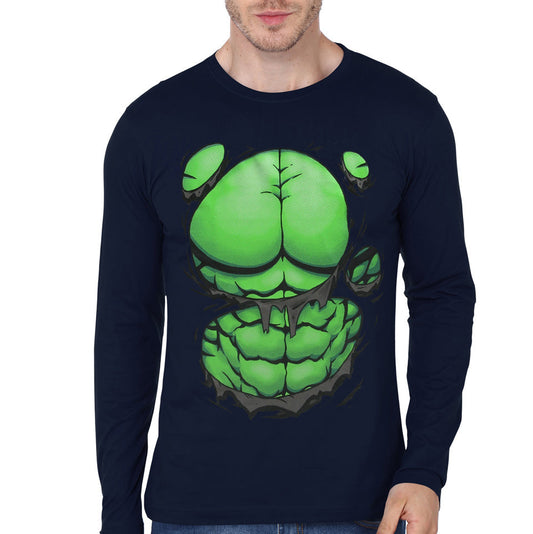 Hulk Navy Blue Full Sleeve Tee