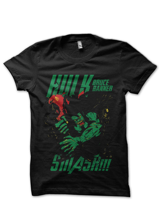 Hulk Smash Black T-Shirt