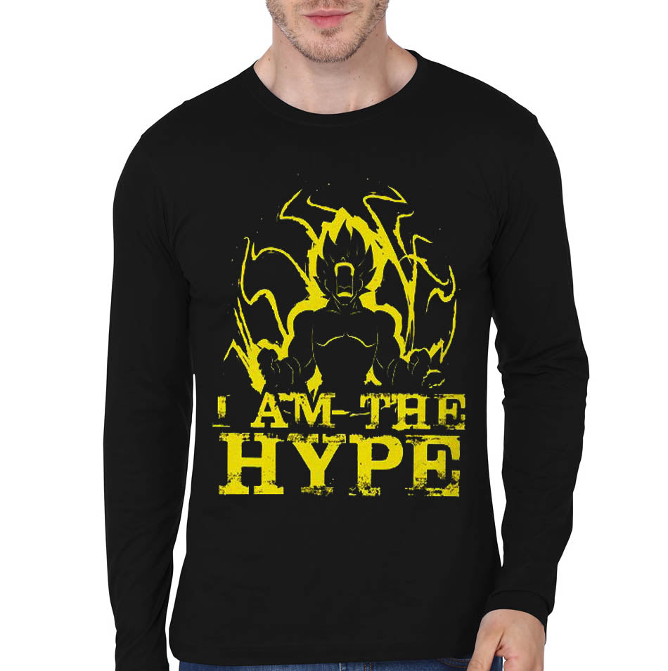 Hype Black Full Sleeve Tee