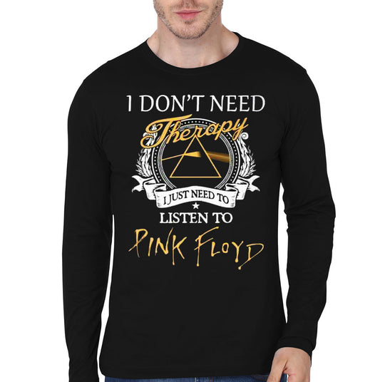 I Donâ€™t Need Black Full Sleeve T-Shirt