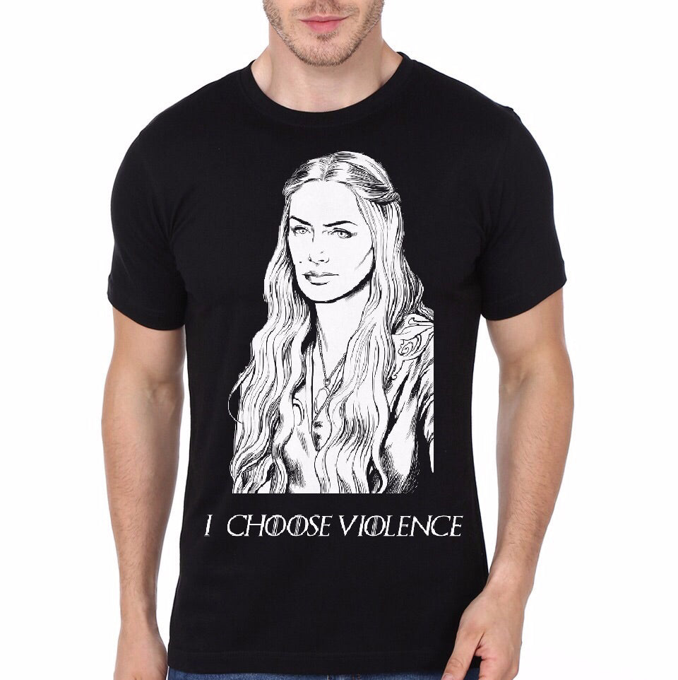 Cersei Lannister Black T-Shirt