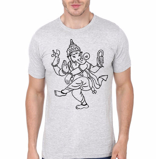 Ganpati Grey T-Shirt