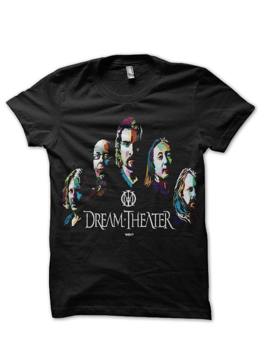 Dream Theater Black T-Shirt Style006