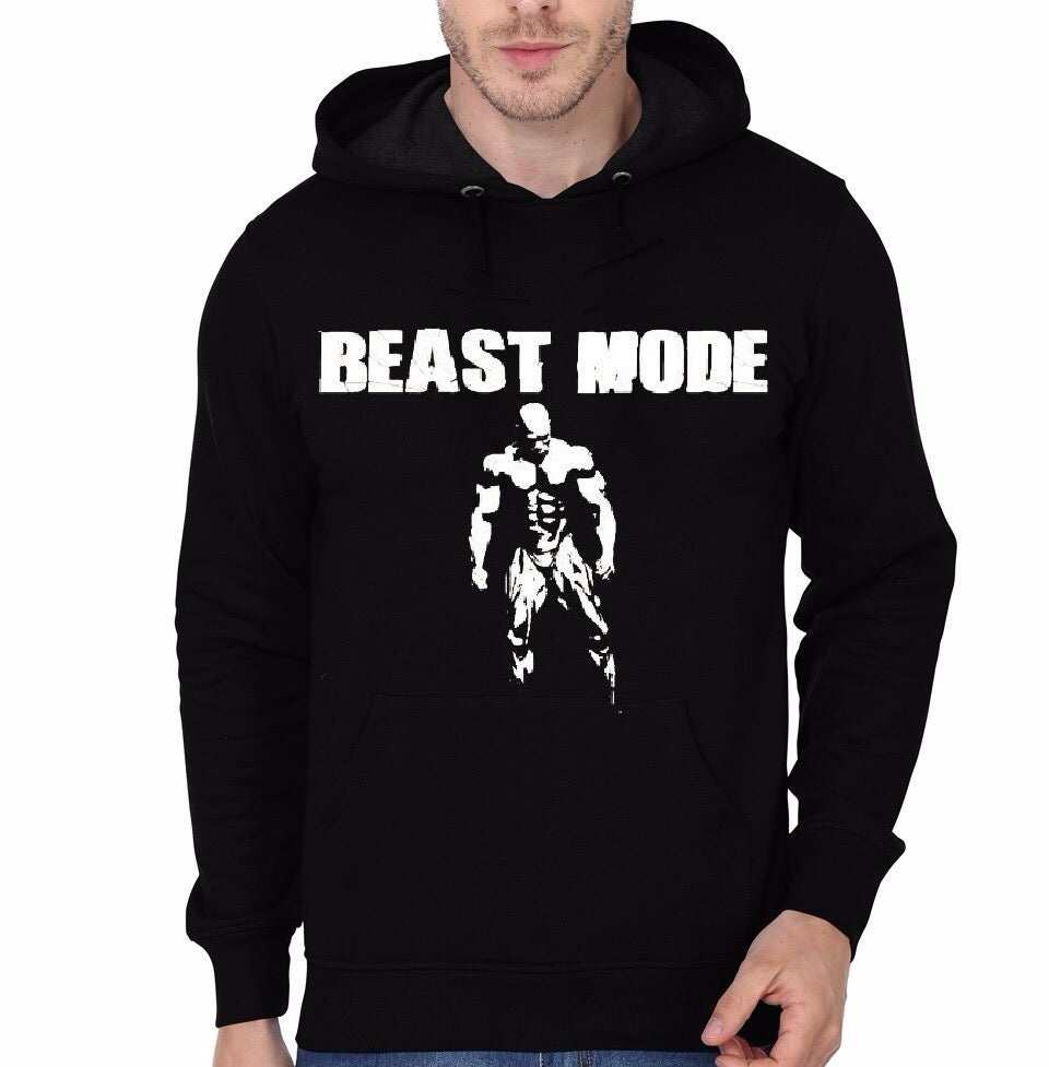 Beast Mode Black Hoodie