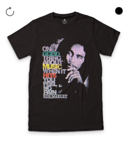 Bob Marley Black T-Shirt Style001