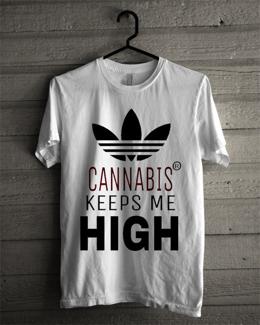 Cannabis White Tee