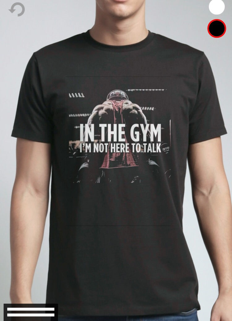 Gym Black T-Shirt