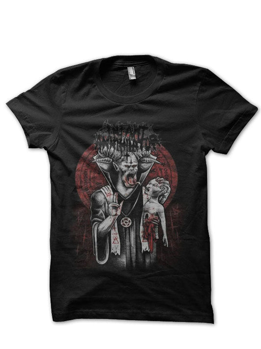 Infant Annihilator Half Black Sleeve T-Shirt Style001