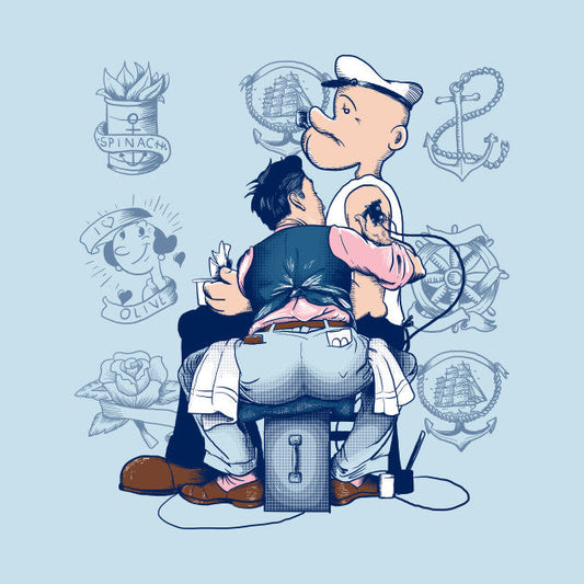 Inked Popeye T-Shirt