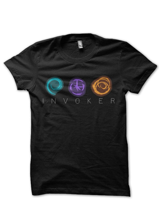 Dota 2 Invoker Black T-Shirt