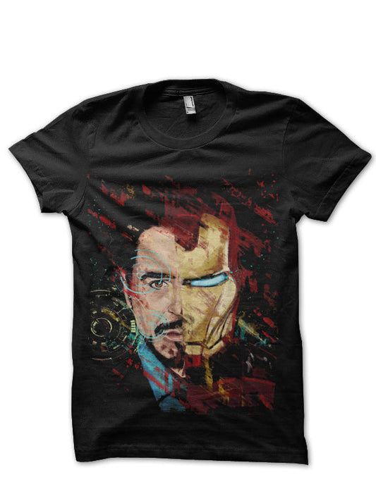 Ironman Black T-Shirt Style001