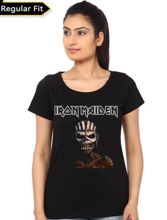 Iron Maiden Womenâ€™s Black T-Shirt
