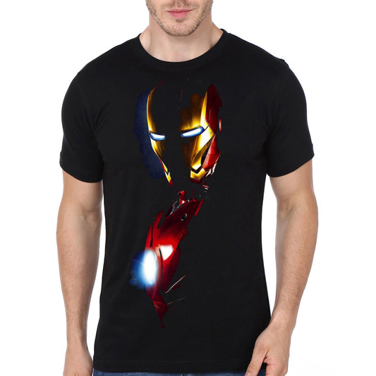 Iron Man Black T-Shirt Style002