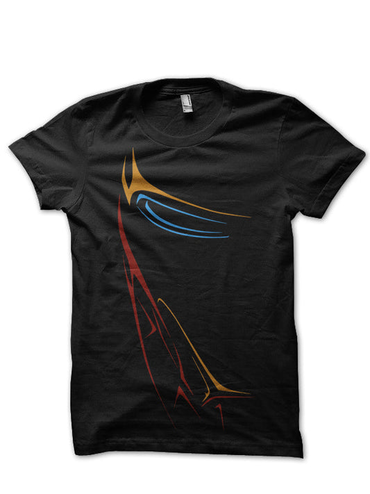 Iron Man Black Tee (Full Sleeve Available)