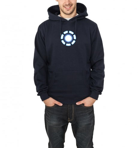 Iron Man Navy Blue Hoodie