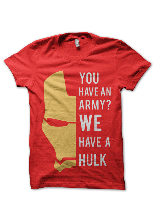 Iron Man Red Tee