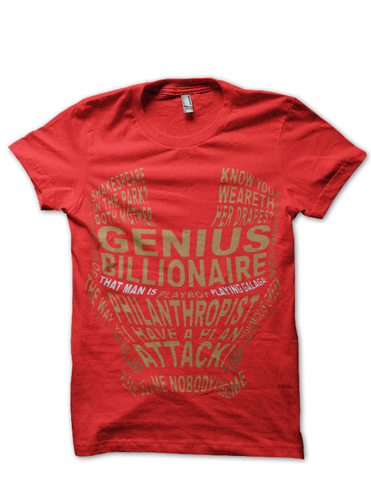 Genius Red T-Shirt