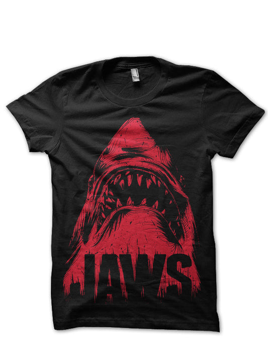 Jaws Black Tee