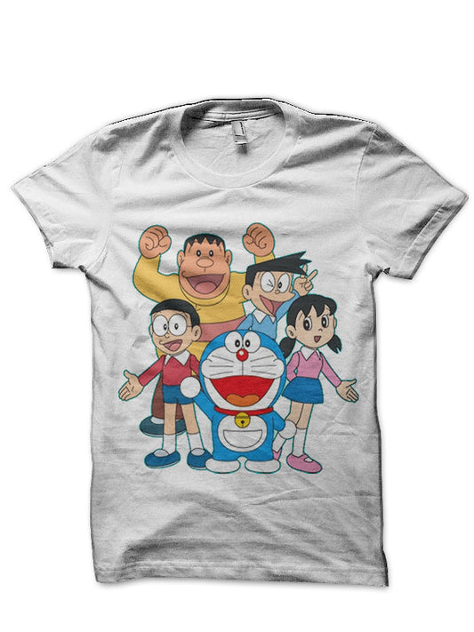 Doraemon Characters T-Shirt