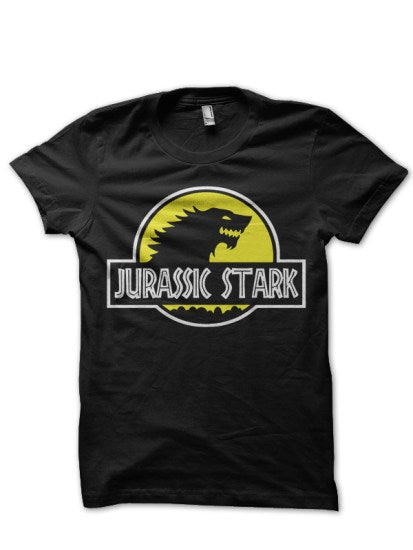 Jurassic Stark Black T-Shirt