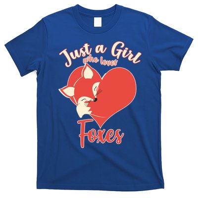 Just A Girl Who Loves Foxes T-Shirt Style001