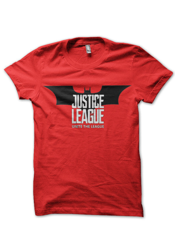 Justice League Batman Red T-Shirt