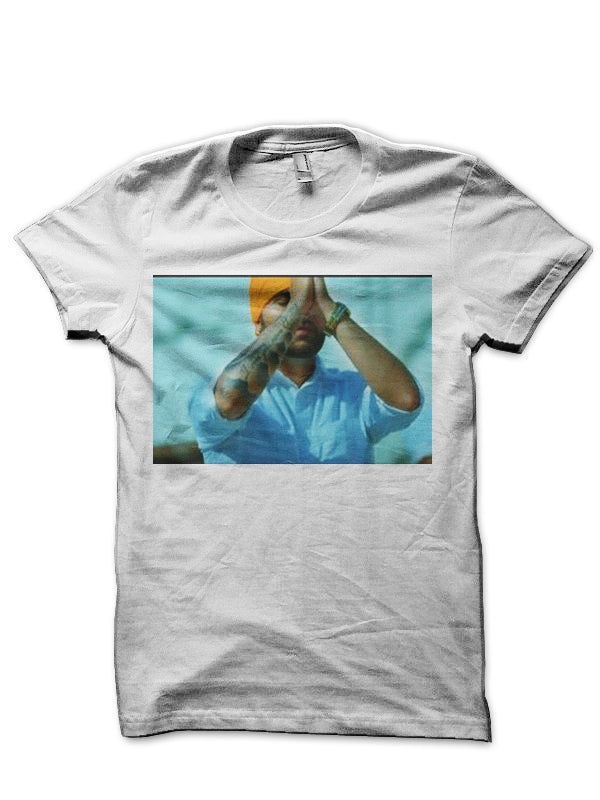 Karan Aujla White T-Shirt