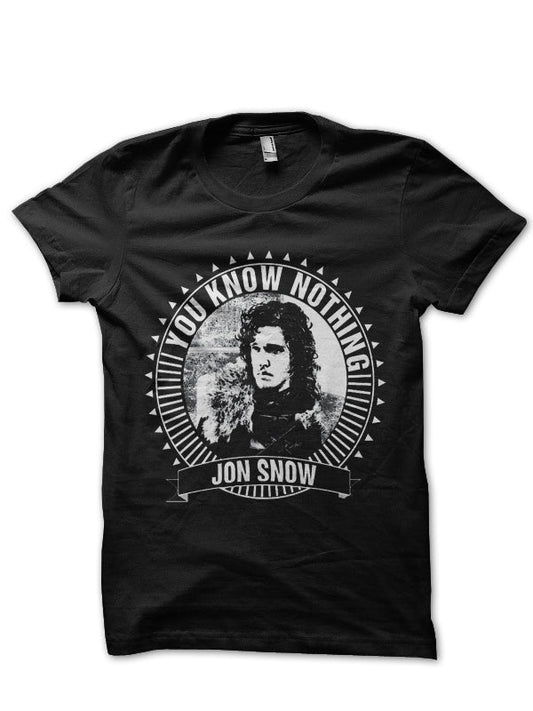 Jon Snow Black Tee