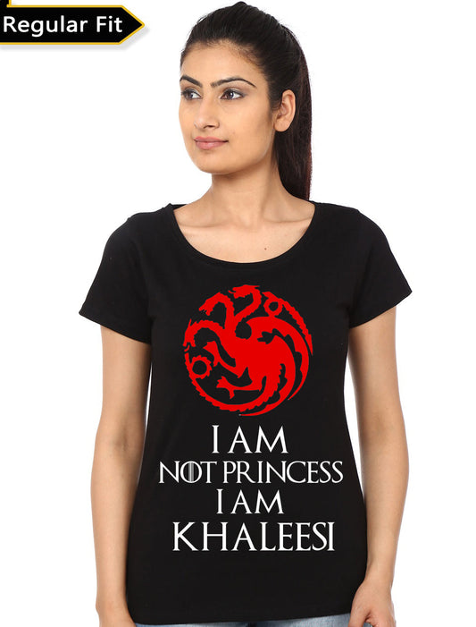 I Am Khaleesi Black Top