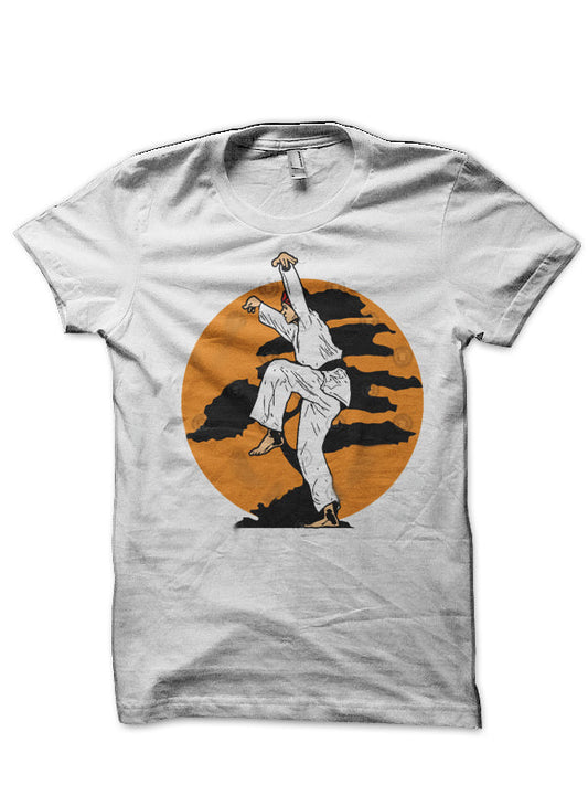 Karate Kid White T-Shirt
