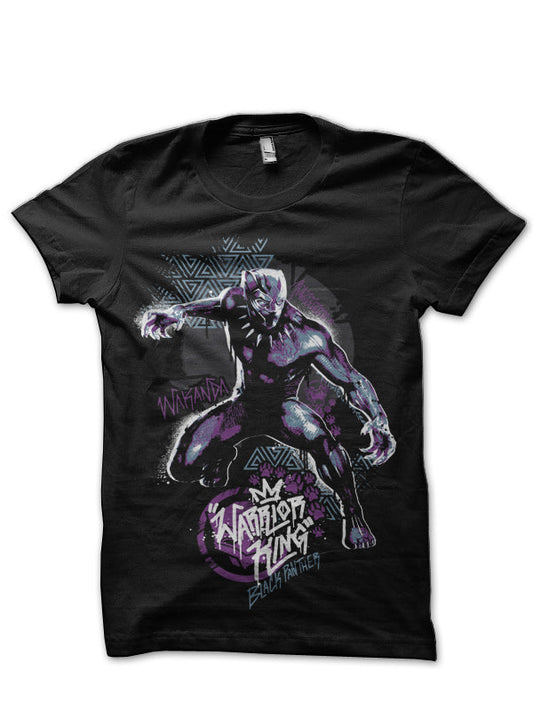 Black Panther Black T-Shirt Style013