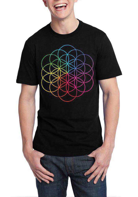 Coldplay Black T-Shirt Style001