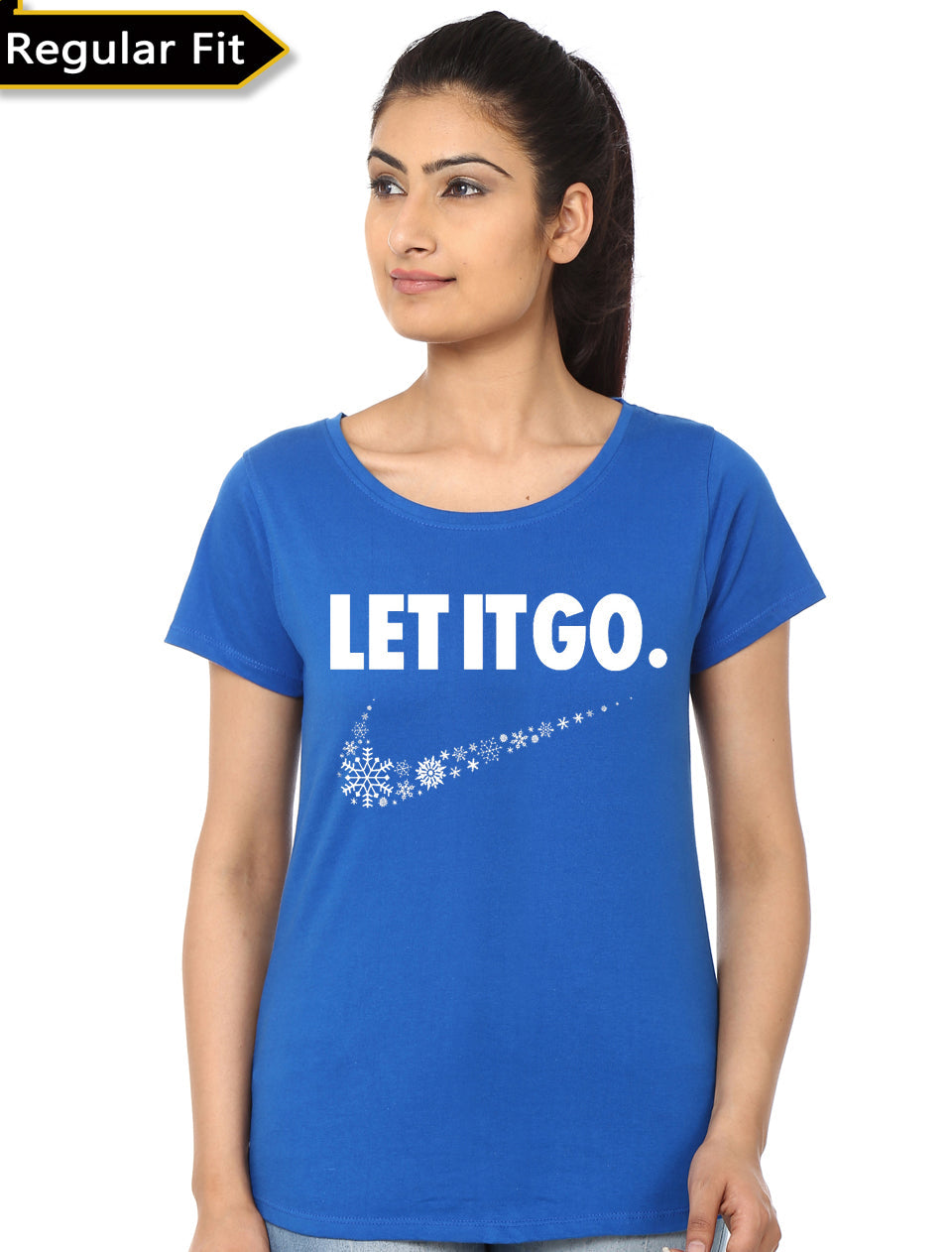 Frozen Let It Go Royal Blue T-Shirt