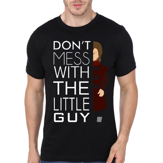 Donâ€™t Mess With The Little Guy Black T-Shirt