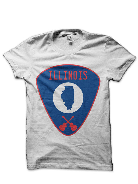 Illinois Guitar Pick T-Shirt