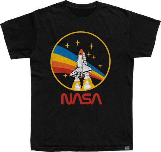 Made In USA STS 28 Patch NASA T-Shirt