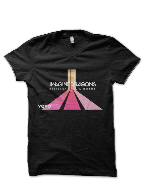 Imagine Dragons Black T-Shirt Style001