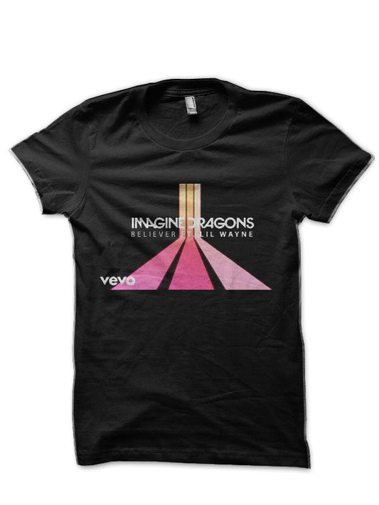 Imagine Dragons Black T-Shirt Style001
