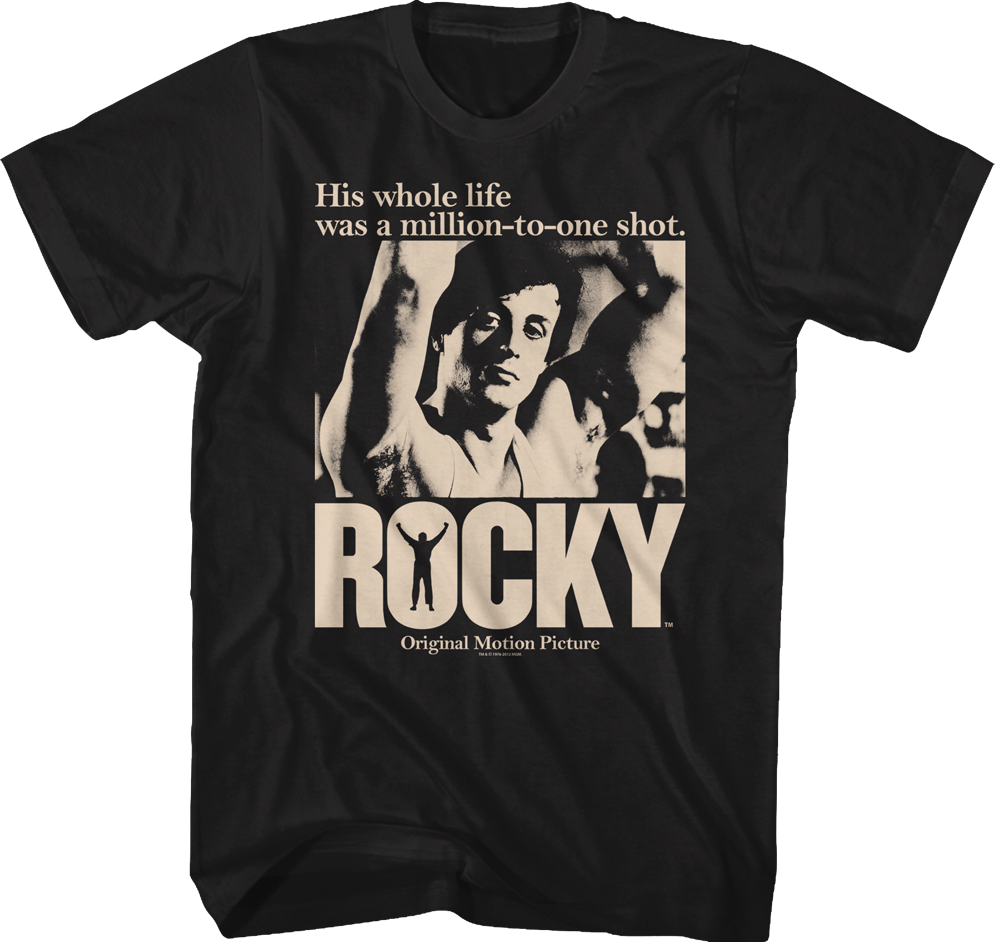 Million To One Shot Rocky Shirt