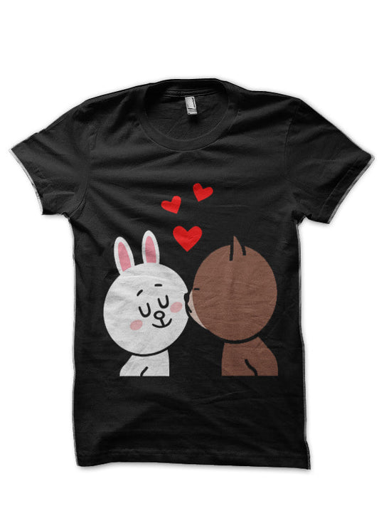 Bunny Half Sleeve T-Shirt