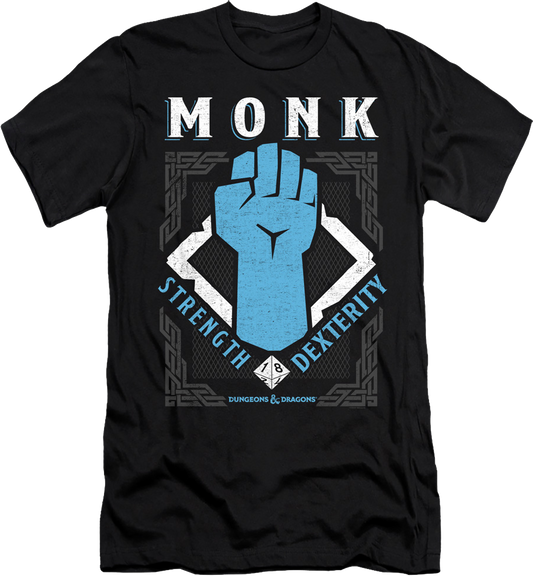 Monk Logo Dungeons & Dragons T-Shirt