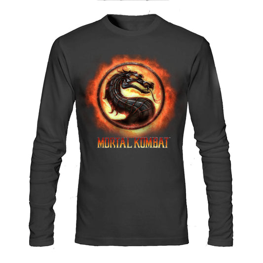 Mortal Kombat Final Black Full Sleeve Tee