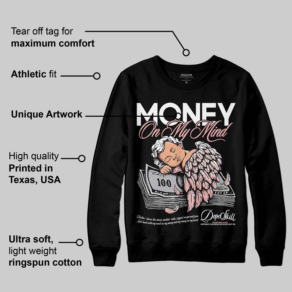 Rust Pink 1s 2025 DopeSkill Sweatshirt MOMM Graphic