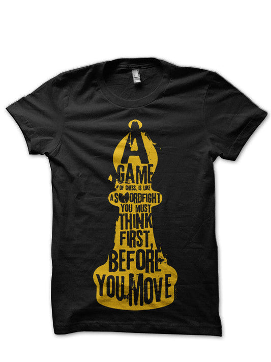 Before You Move Black T-Shirt