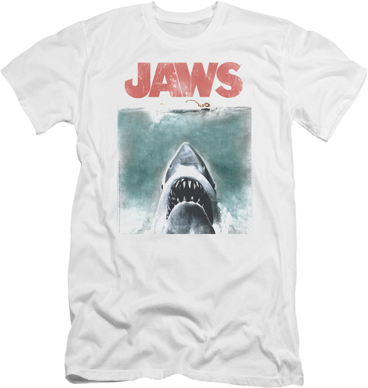 Movie Poster Premium Jaws T-Shirt